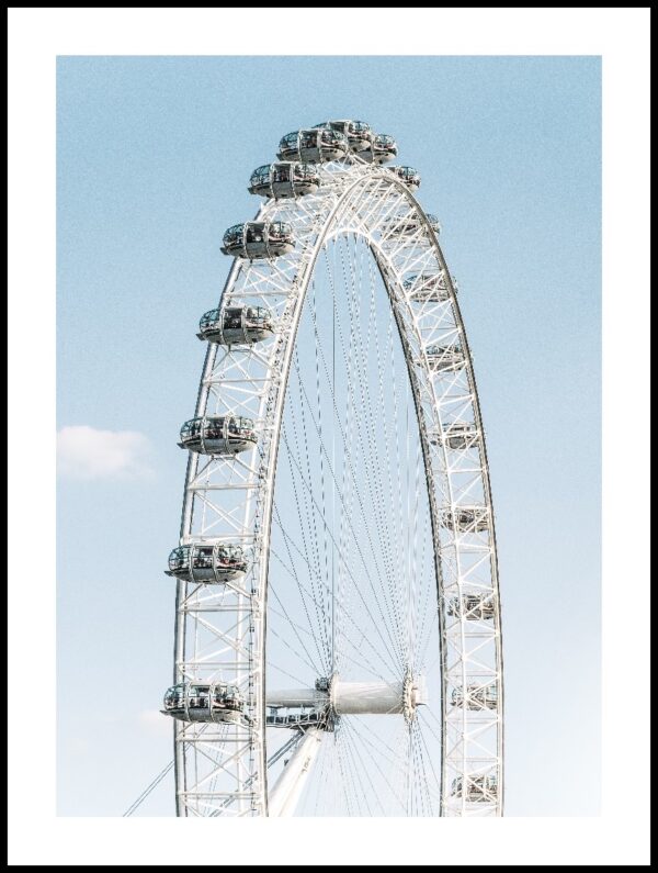 Posteran Plakat London Eye