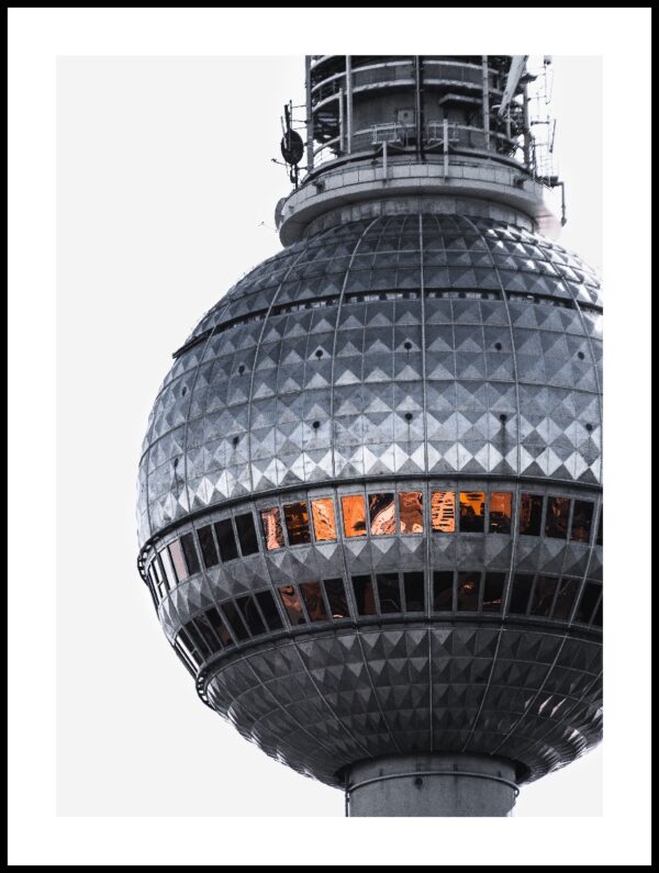 Posteran Plakat Berlin Wieża Telewizyjna