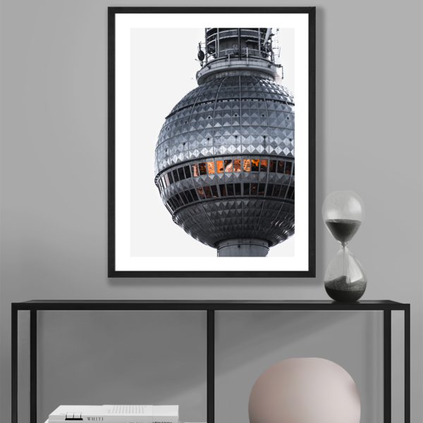 Plakat Berlin Wieża Telewizyjna Posteran Plakaty Obrazy