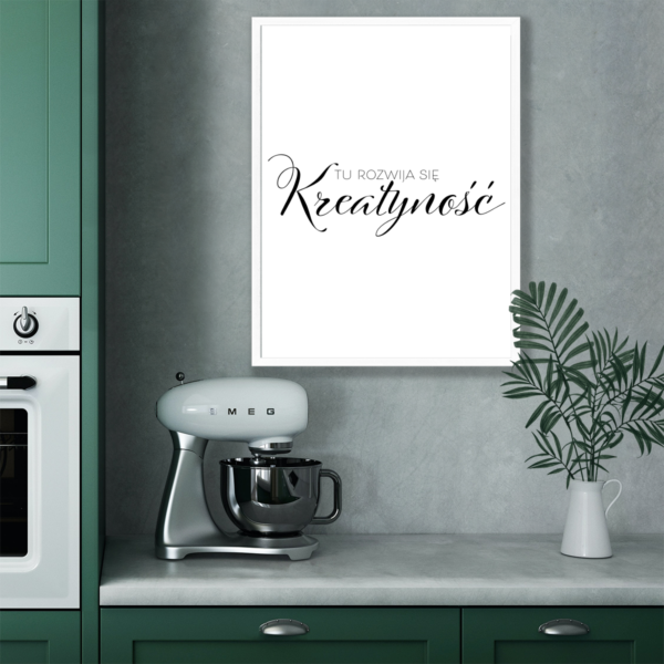 Plakat Napis Kreatywność Posteran Plakaty Obrazy