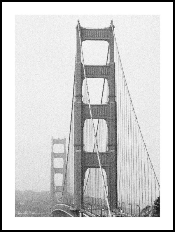 Posteran Plakat Most San Francisco