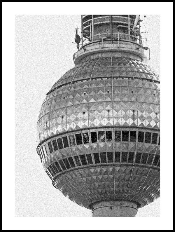 Posteran Plakat Wieża Telewizyjna w Berlinie