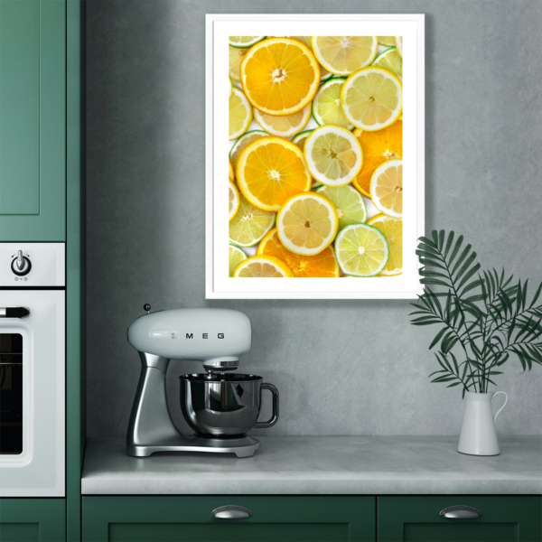 Plakat Plastry Cytrusów Posteran Plakaty Obrazy