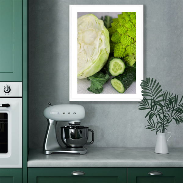 Plakat Zielone Warzywa Posteran Plakaty Obrazy