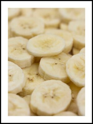 Posteran Plakat Plasterki Banana