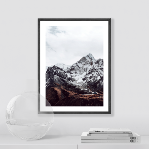 Plakat Śnieg Na Szczycie Gór Posteran Plakaty Obrazy