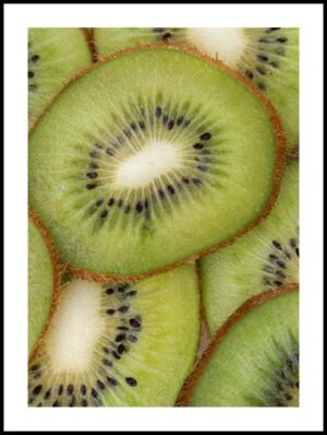 Posteran Plakat Plastry Kiwi