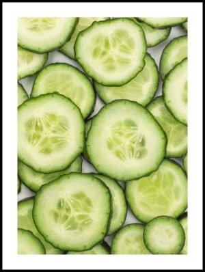 Posteran Plakat Plasterki Ogórka