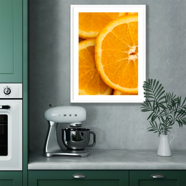 Plakat Plastry Pomarańczy Posteran Plakaty Obrazy