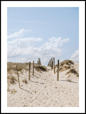 Posteran Plakat Piaszczyste Wejście Na Plażę