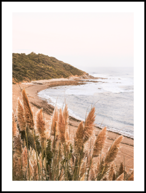 Posteran Plakat Trawy Morze