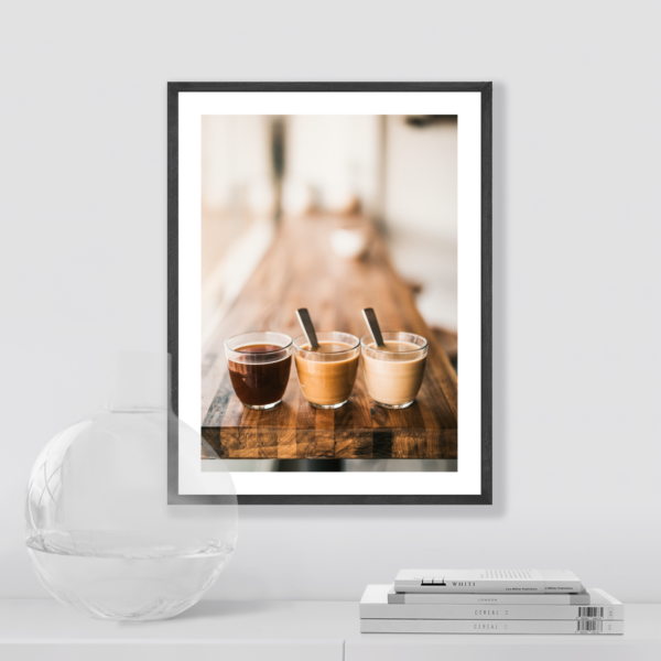 Plakat Trzy Kolory Kawy Posteran Plakaty Obrazy