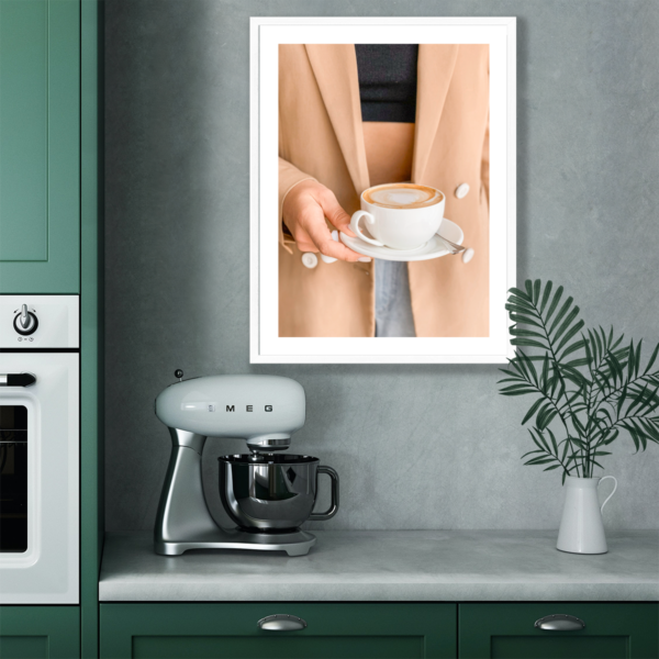 Plakat Filiżanka w Dłoni Posteran Plakaty Obrazy