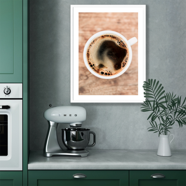 Plakat Czarna Kawa Posteran Plakaty Obrazy