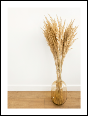 Posteran Plakat Trawy w Wazonie