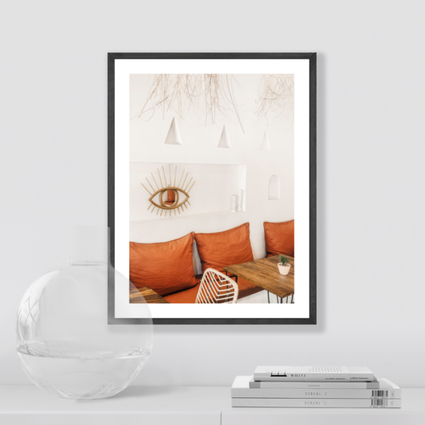Plakat Boho Kawiarnia Posteran Plakaty Obrazy
