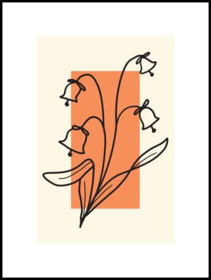 Plakat Kwiat Dzwonek