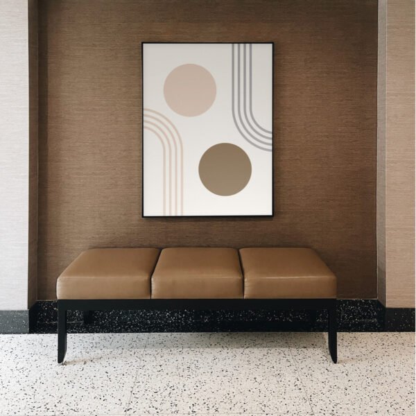 Plakat Beżowa Geometria