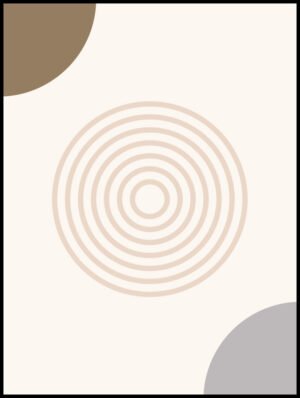 Plakat Geometryczne Wzory
